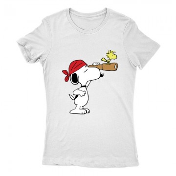Pirate Snoopy Női Póló