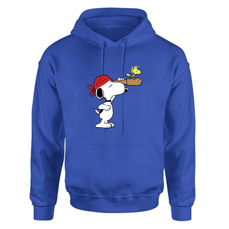 Pirate Snoopy Unisex Kapucnis Pulcsi