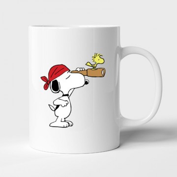Pirate Snoopy Bögre
