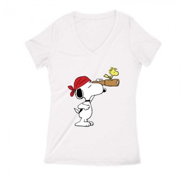 Pirate Snoopy Női V...