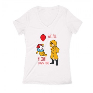 IT Pooh Női V Kivágott póló