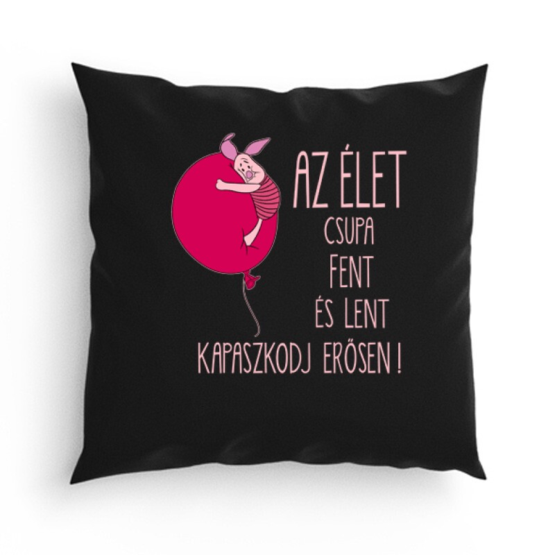 Az élet csupa fent és lent .. "Malacka" Párna