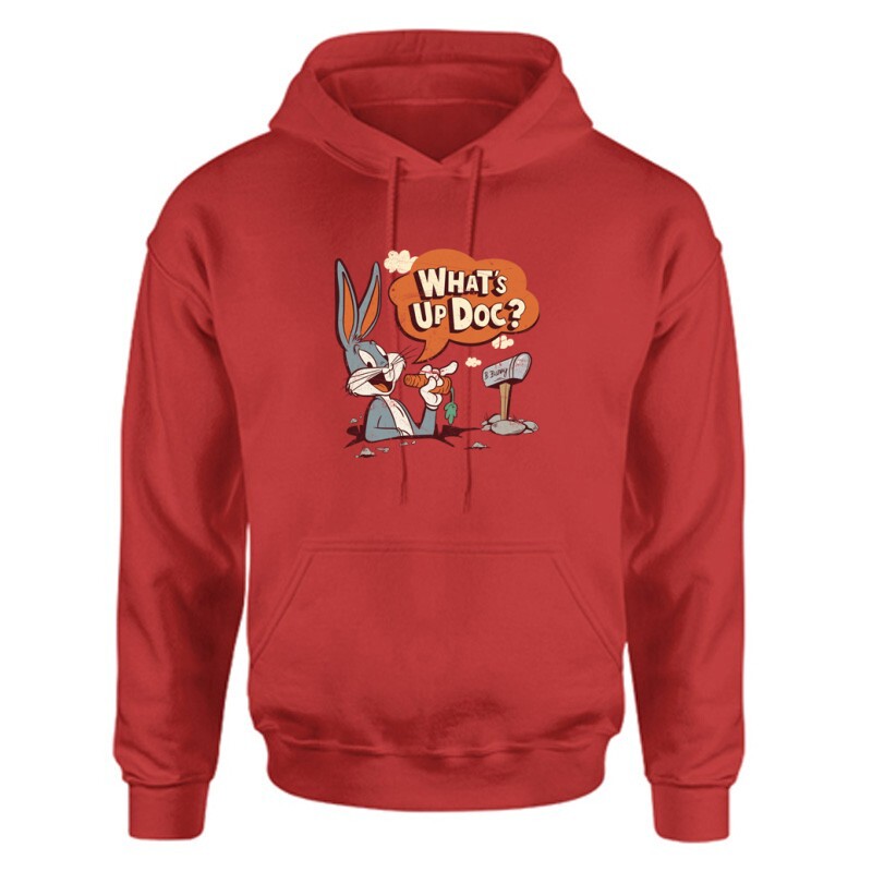 Whats Up Doc Unisex Kapucnis Pulcsi
