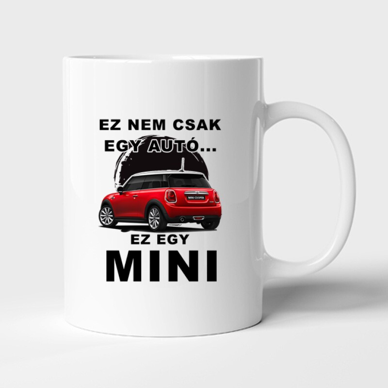 Nemcsak egy Autó (Mini) Bögre