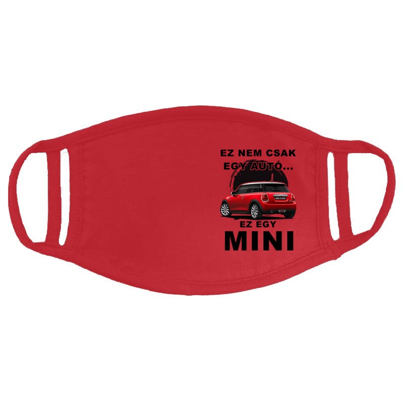 Nemcsak egy Autó (Mini) Arcmaszk
