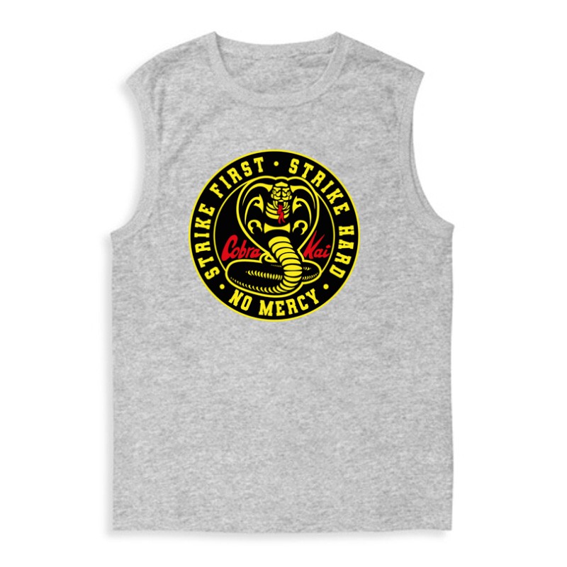 Cobra Kai logo slogen Férfi Trikó