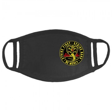 Cobra Kai logo slogen Arcmaszk