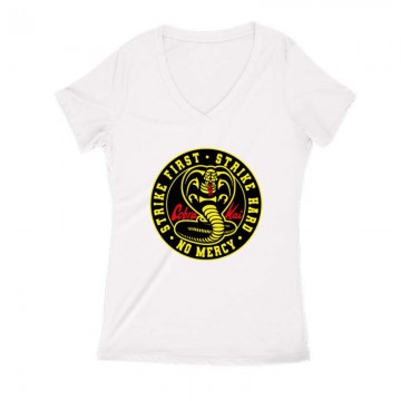 Cobra Kai logo slogen Női V...
