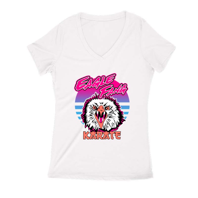 Eagle Fang Karate Női V Kivágott póló
