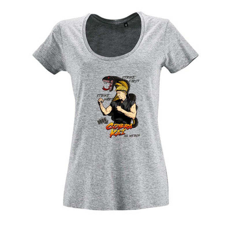 Johnny Lawrence & Cobra Női O Nyakú Póló