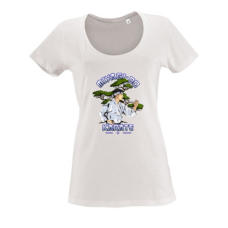 Daniel LaRusso Miyagi-Do Női O Nyakú Póló