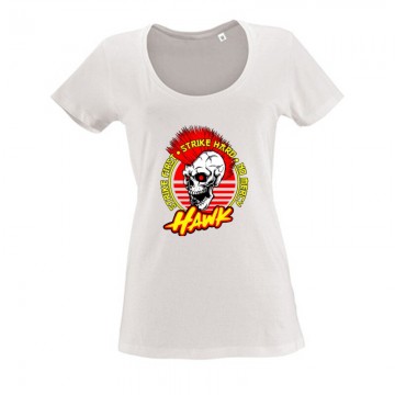 Hawk Skull Női O Nyakú Póló