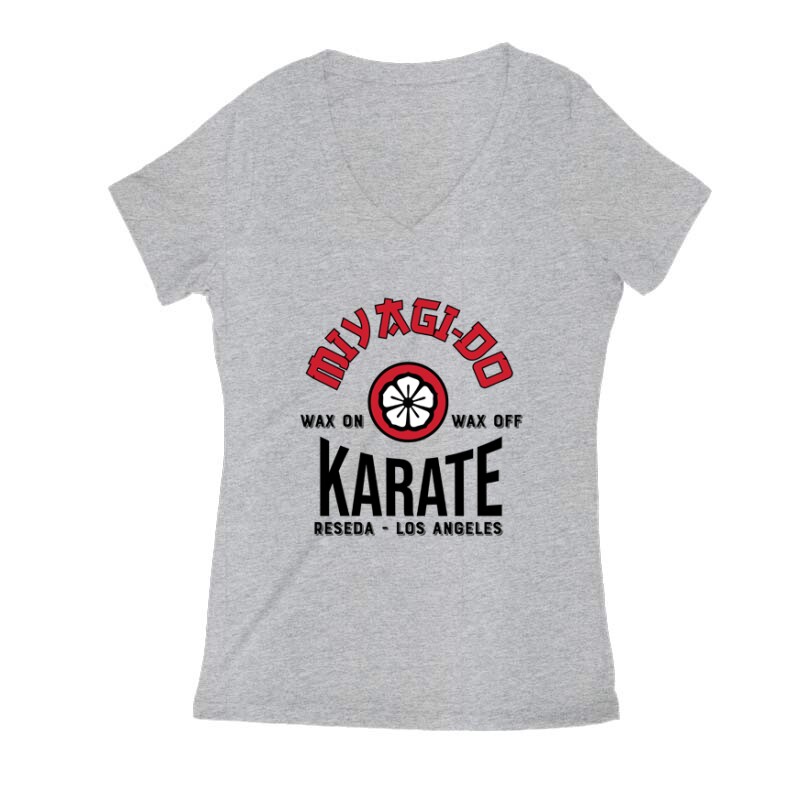 Miyagi-Do Karate Női V Kivágott póló