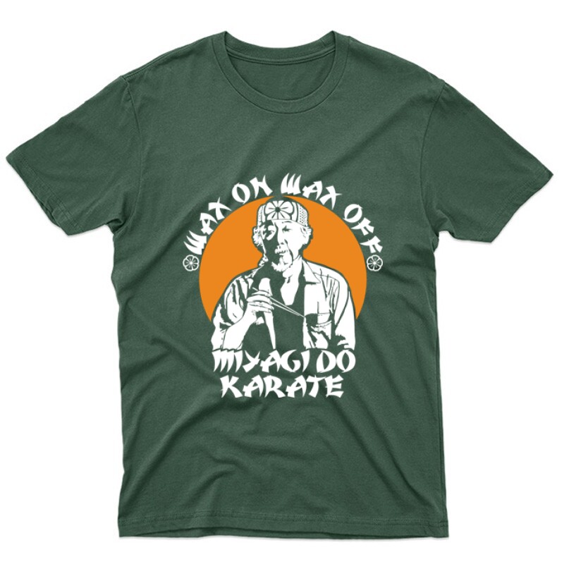 Miyagi-do Wax On Wax Off Unisex Póló