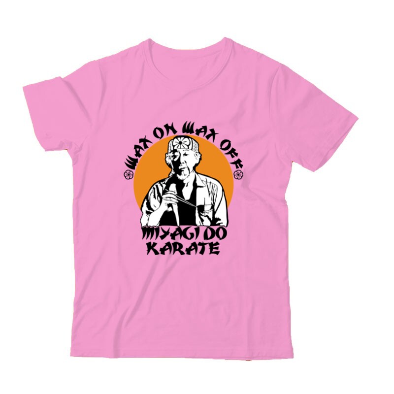 Miyagi-do Wax On Wax Off Gyermek Póló