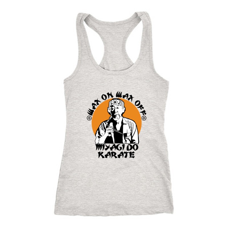 Miyagi-do Wax On Wax Off Női Trikó