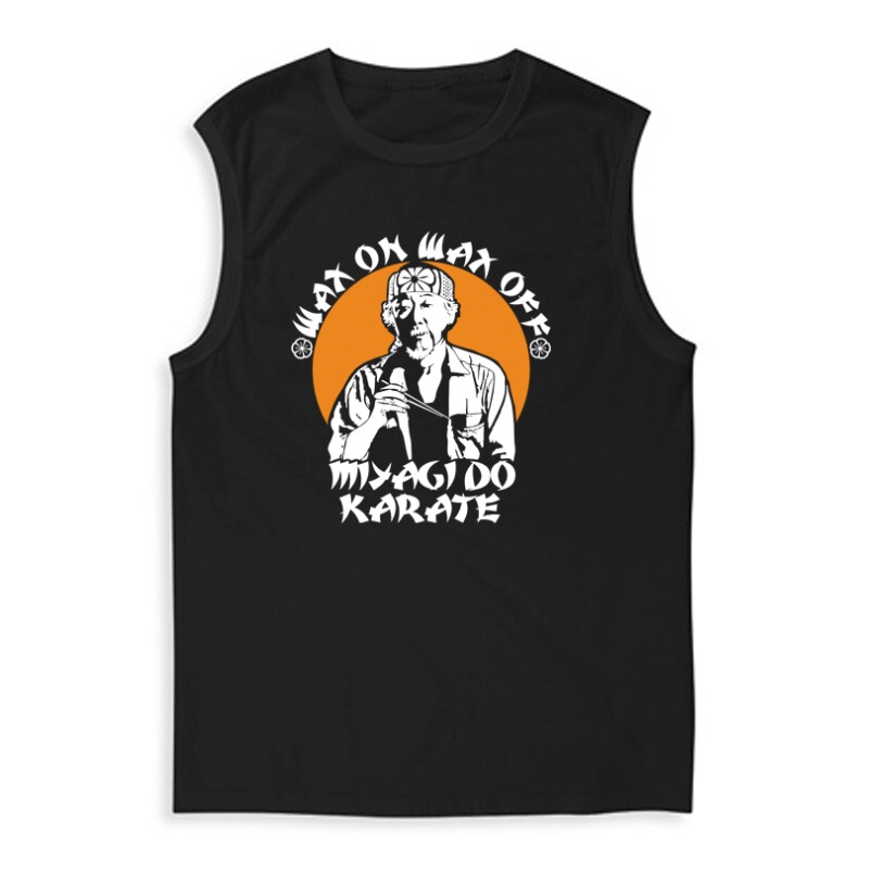 Miyagi-do Wax On Wax Off Férfi Trikó