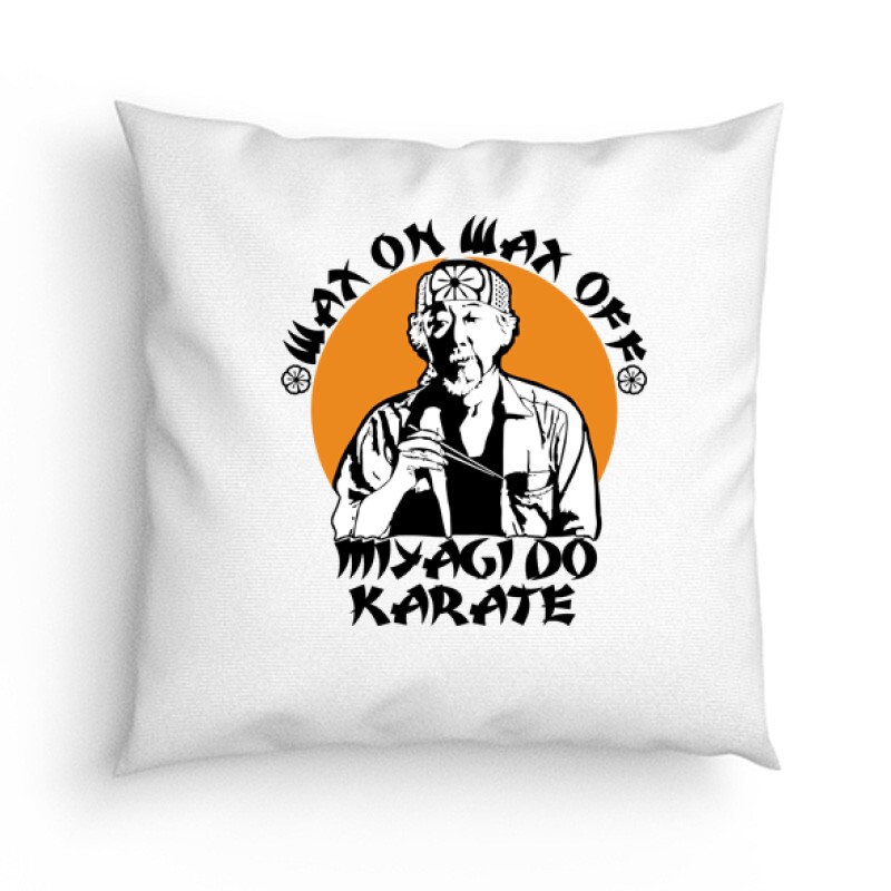 Miyagi-do Wax On Wax Off Párna