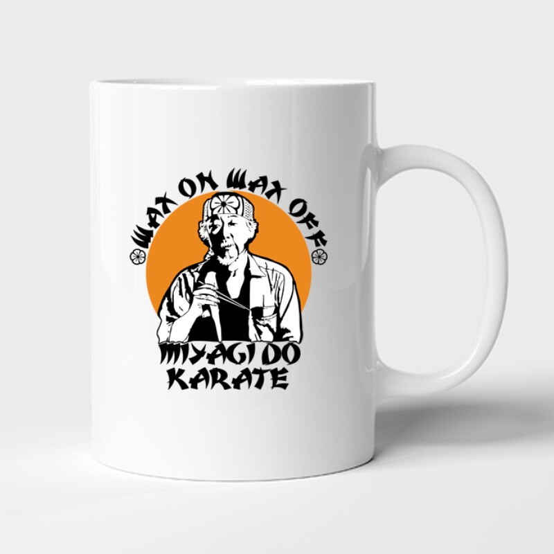 Miyagi-do Wax On Wax Off Bögre