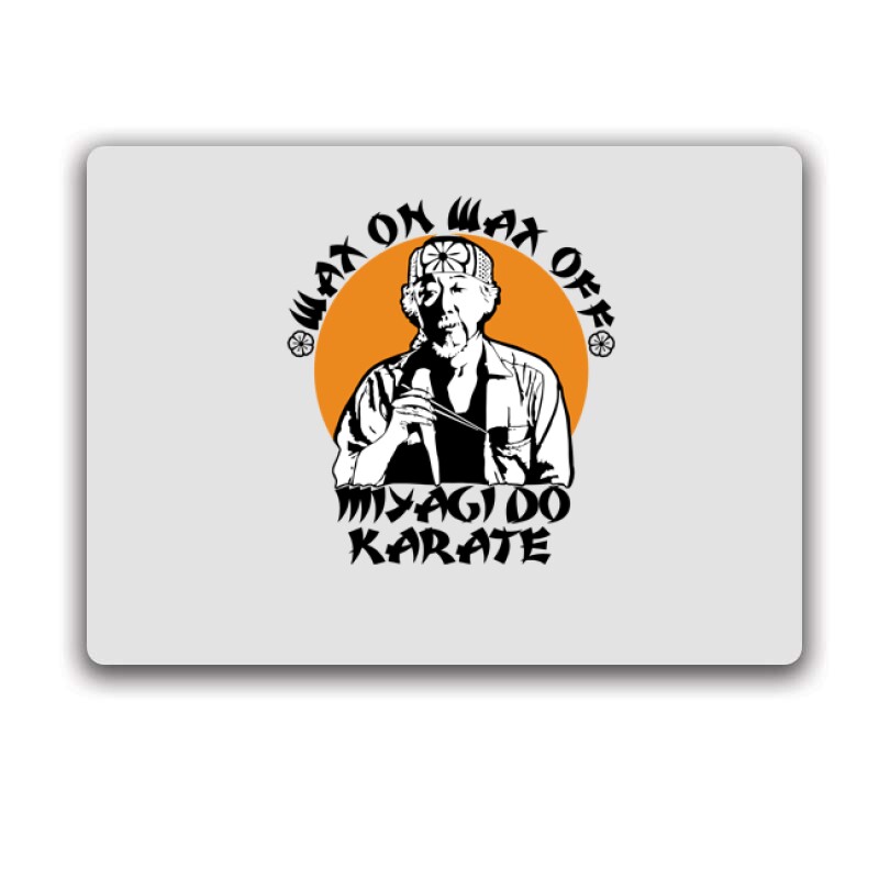 Miyagi-do Wax On Wax Off Egérpad