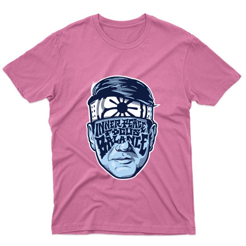 LaRusso Inner Peace Focus Balance Unisex Póló