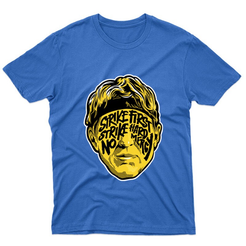 Lawrence Strike First Strike Hard No Mercy Unisex Póló