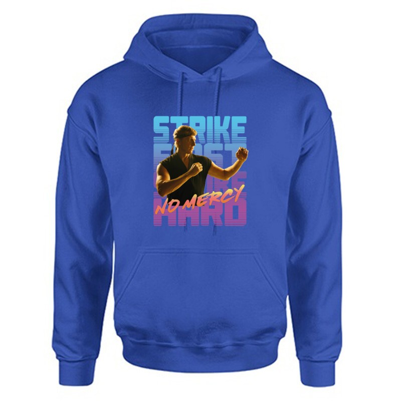 Johnny Lawrence Retro Unisex Kapucnis Pulcsi