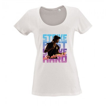 Miguel Diaz Retro Női O Nyakú Póló