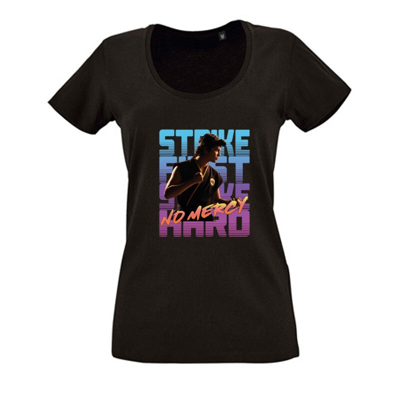 Miguel Diaz Retro Női O Nyakú Póló