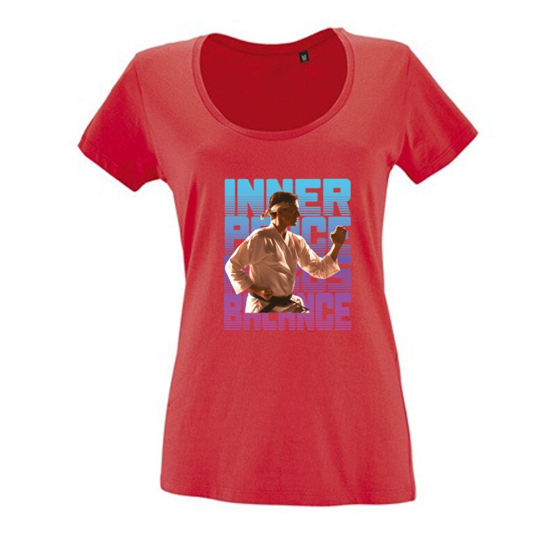 Daniel LaRusso Retro Női O Nyakú Póló