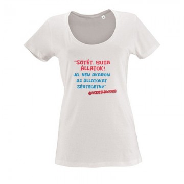 Idézet Női O Nyakú Póló
