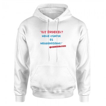 Idézet 02 Unisex Kapucnis Pulcsi