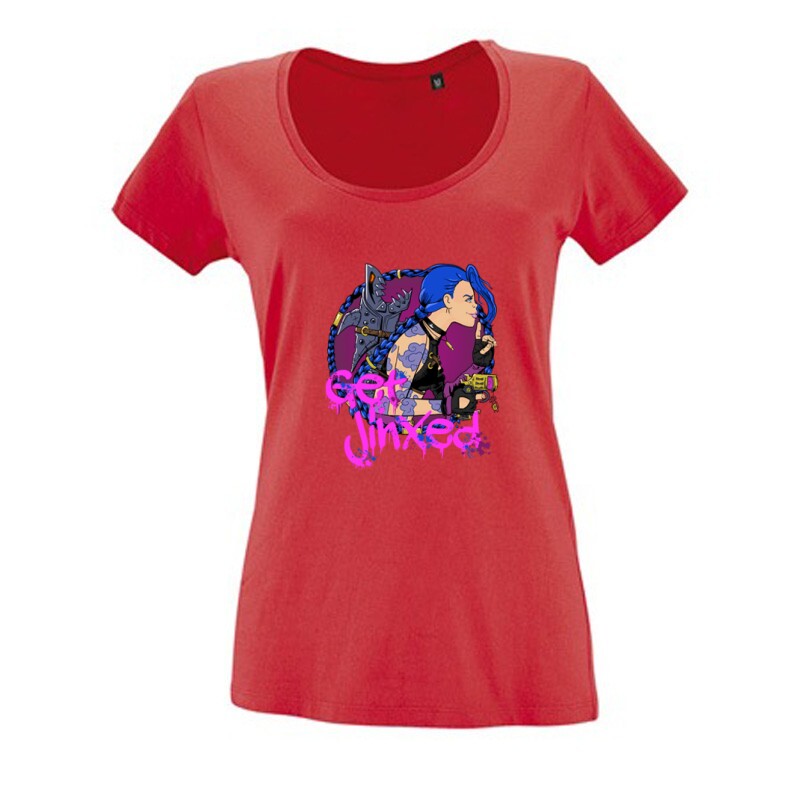 Get Jinxed Női O Nyakú Póló