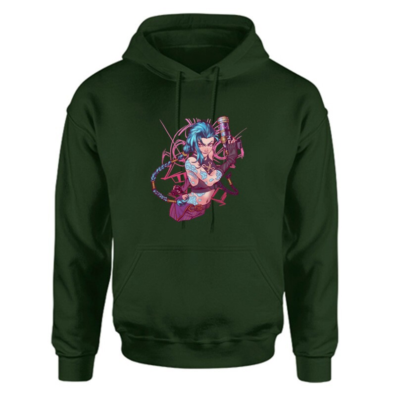 Jinx Unisex Kapucnis Pulcsi