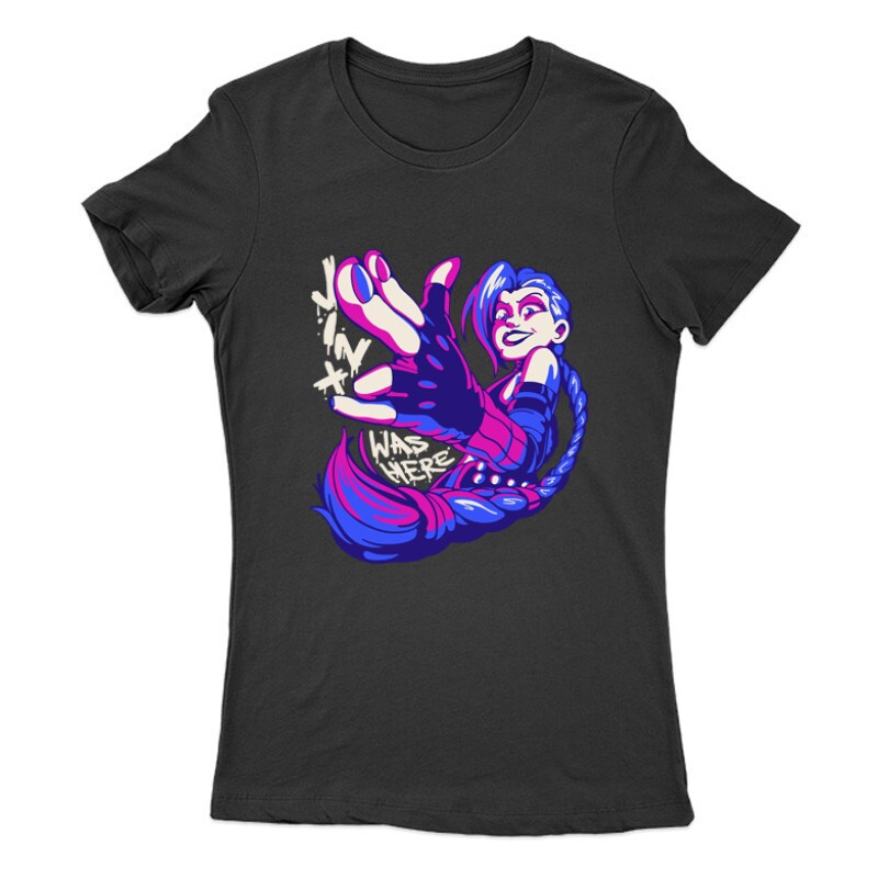 Jinx was here Női Póló