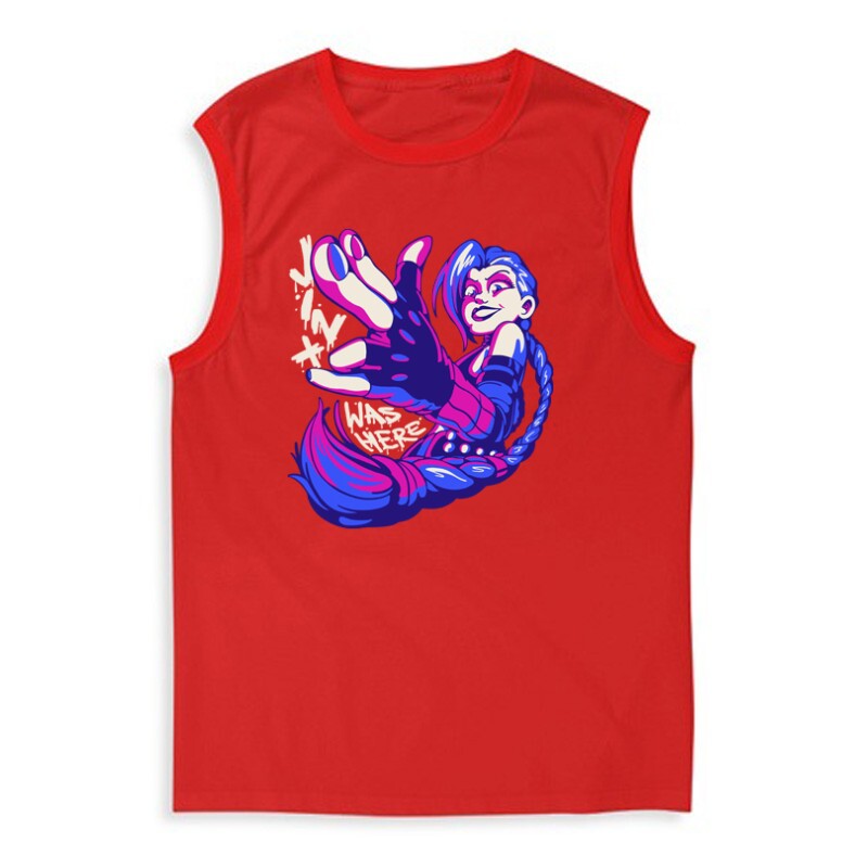 Jinx was here Férfi Trikó