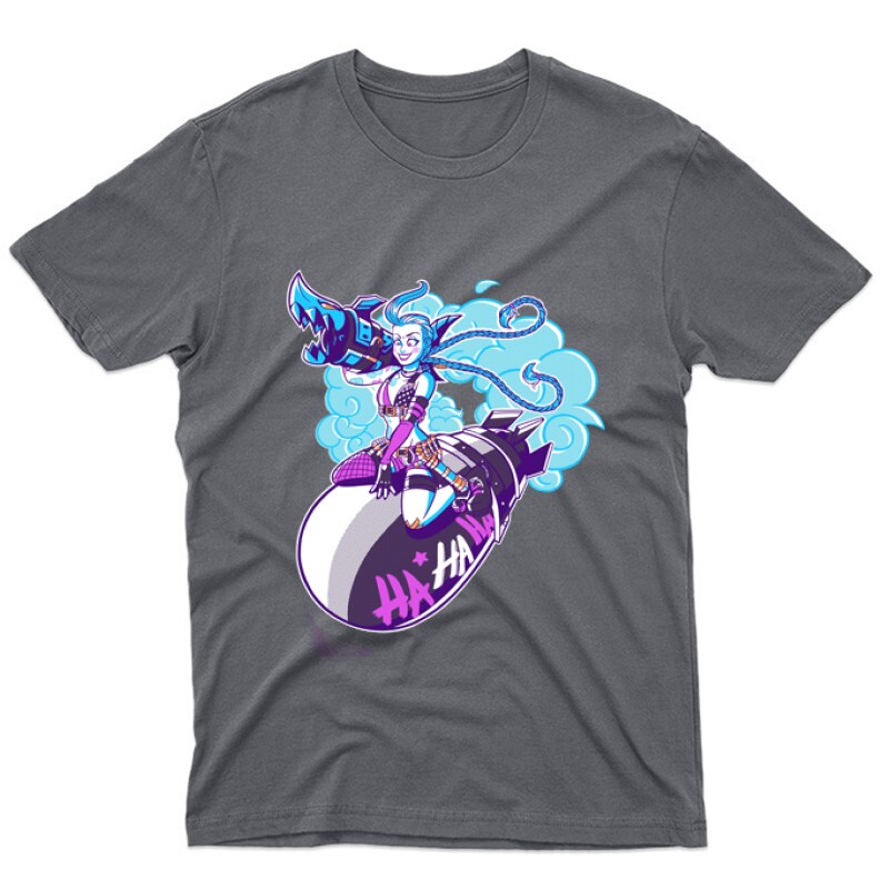 Jinyx Bomb Unisex Póló