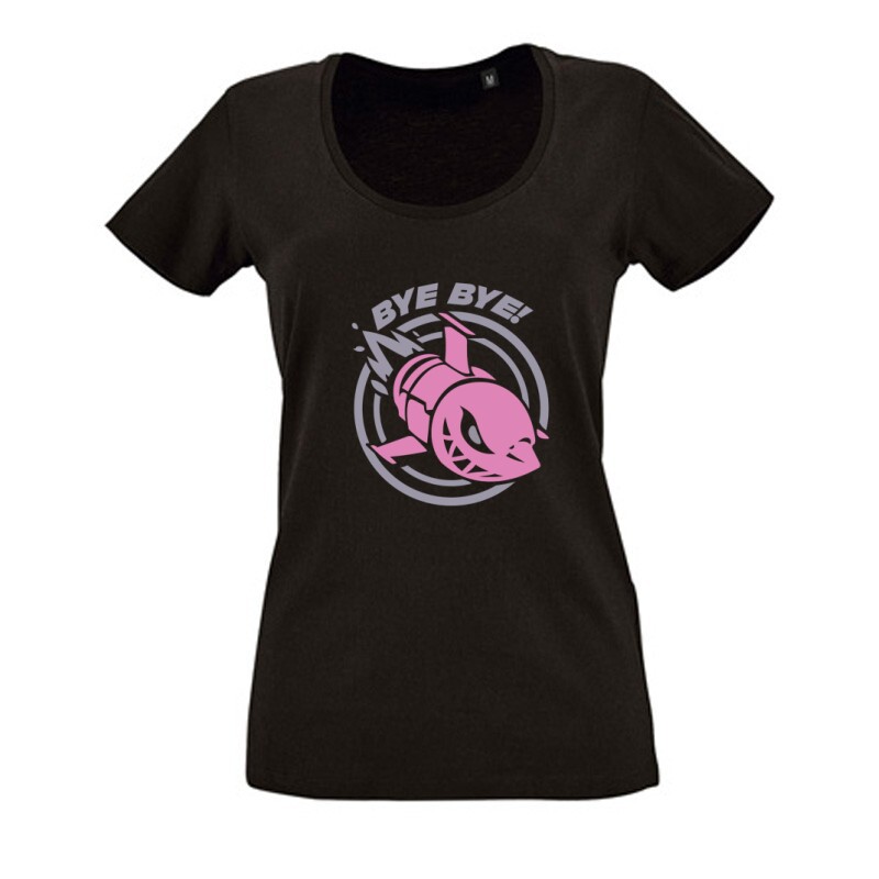 BYE BYE ! Női O Nyakú Póló