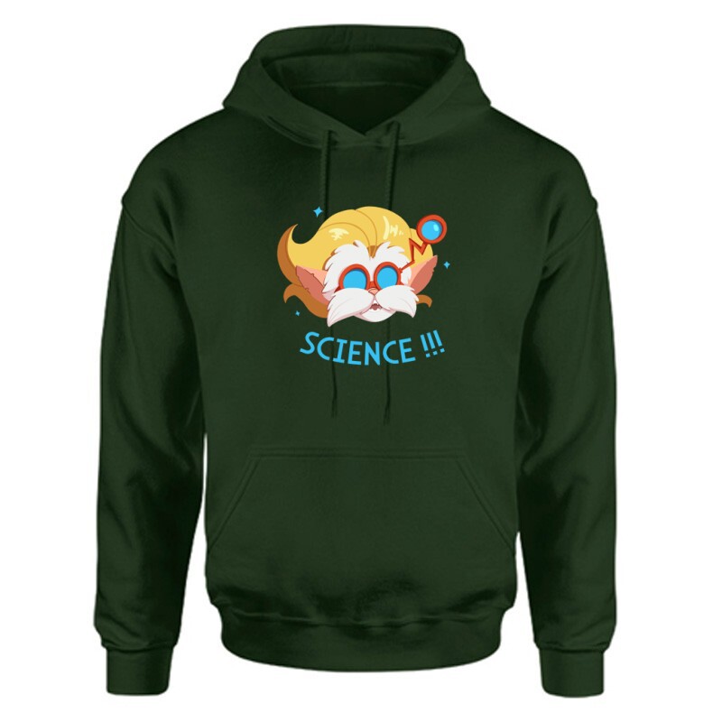 Science !!! (Heimerdinger) Unisex Kapucnis Pulcsi
