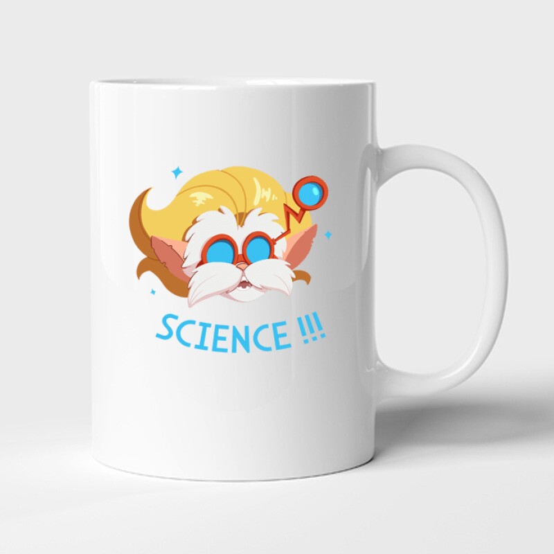 Science !!! (Heimerdinger) Bögre