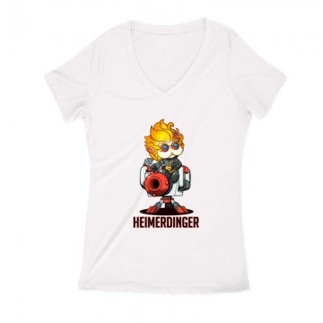 Heimerdinger Női V Kivágott póló