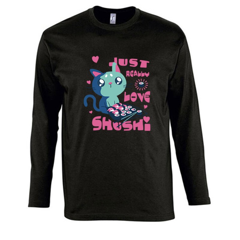 Really Love Sushi Hosszú Ujjú Póló