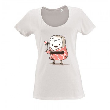 Sushi Pálcika Női O Nyakú Póló