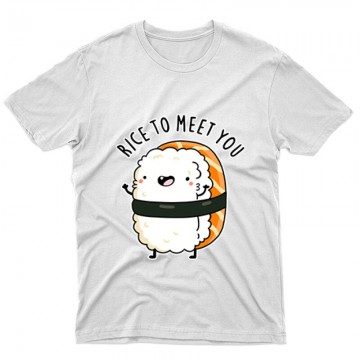 Rice To Meet You Unisex Póló
