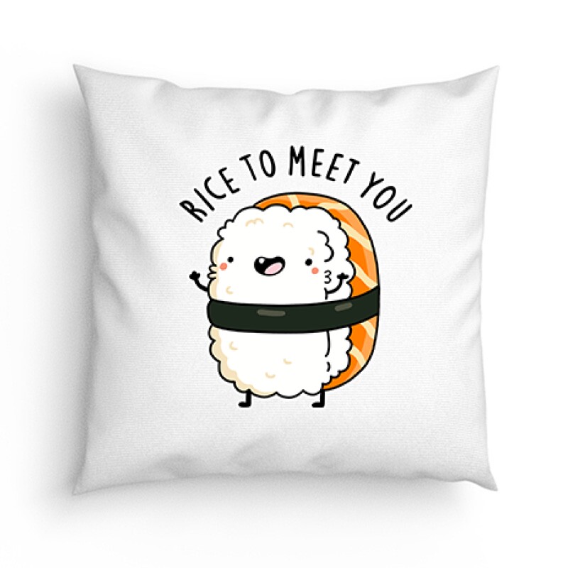 Rice To Meet You Párna