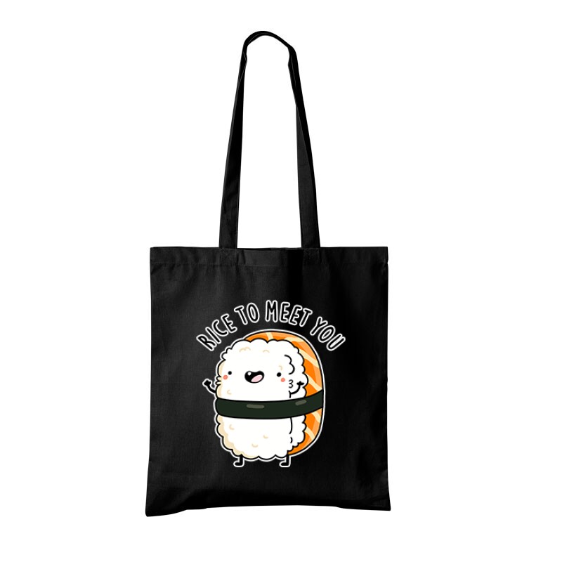 Rice To Meet You Bevásárló Táska