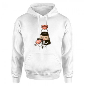 Salt&Sushi Unisex Kapucnis Pulcsi