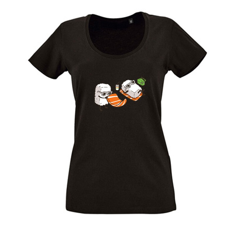 Sunshine Sushi Női O Nyakú Póló