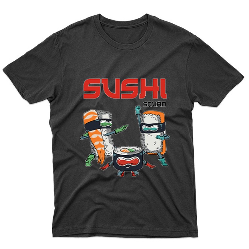Sushi Squad Unisex Póló