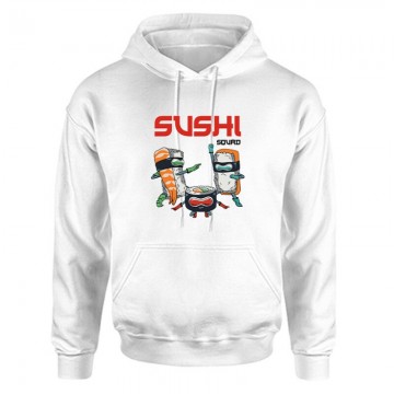 Sushi Squad Unisex Kapucnis Pulcsi